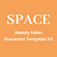 Space - Beauty Salon Elementor Pro Template Kit - ThemeForest Item for Sale