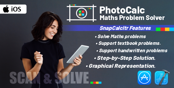 Photocalc: Maths Problem Solver | Full Ios Native Application