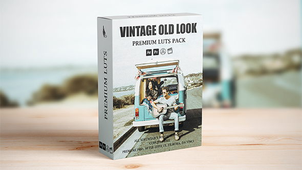 Vintage Old Cinematic Film Look Video LUTs