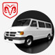 Dodge Ram Van Passenger - 3DOcean Item for Sale