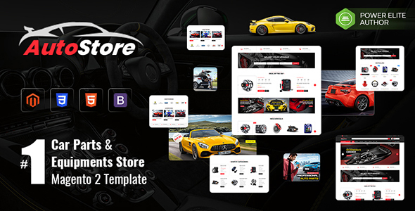Auto Store – Auto Parts and Equipments Magento 2 Theme with Ajax Attributes Search Module