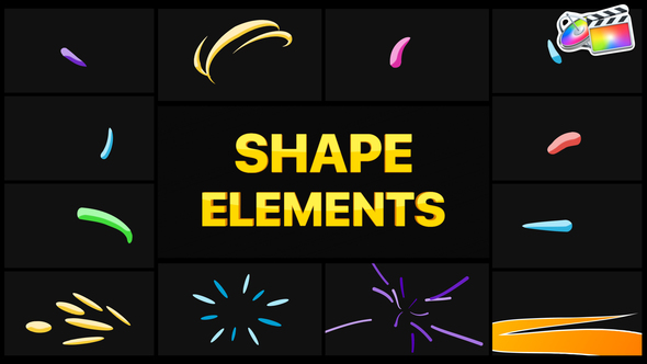 Shape Elements Pack | FCPX alt