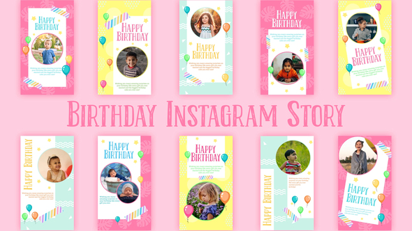 Birthday Instagram Stories