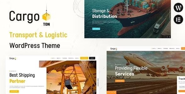 Cargoton - Transport & Logistic WordPress Theme
