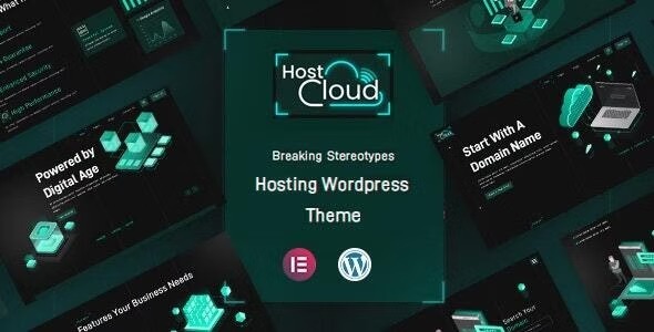 HostCloud | WHMCS Hosting & Cloud Tech WordPress theme.