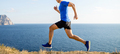 male athlete running on sea background - PhotoDune Item for Sale