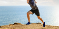 male athlete start running on sea background - PhotoDune Item for Sale