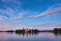 Trakai Island Castle in lake Galve, Lithuania - PhotoDune Item for Sale