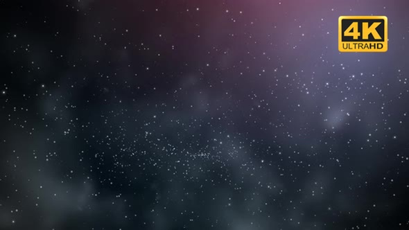 Night sky space background with nebula and stars