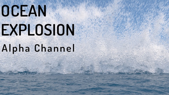 Ocean Water Explosion