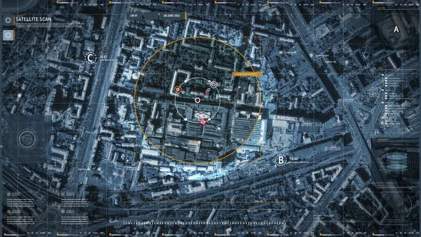 Scanning Big Area and Locating Dangerous Criminals using the aerial Drone camera alt