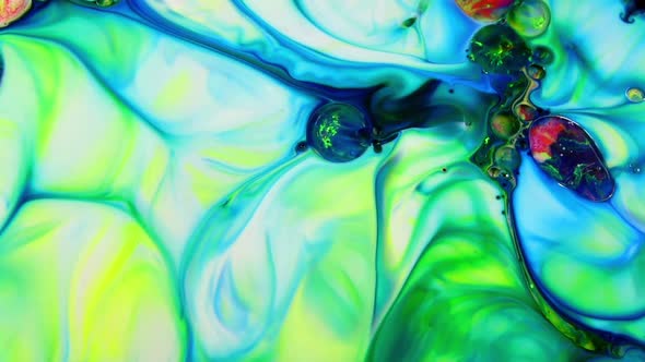 Color Explosion Abstract Vivid Art Painting Texture alt