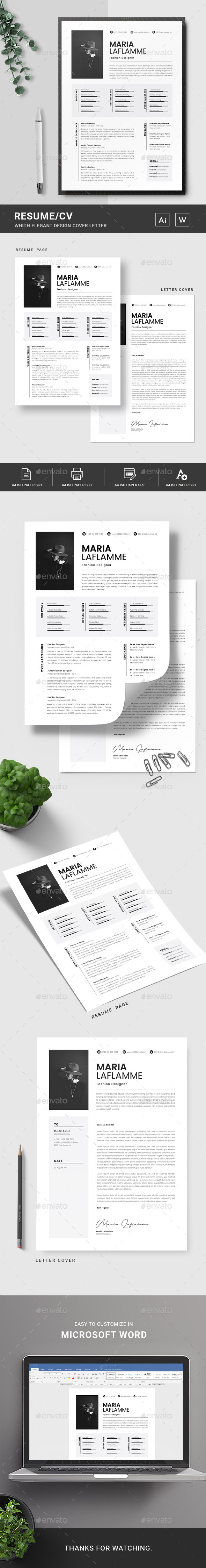 Resume Stationery and Design Templates from GraphicRiver