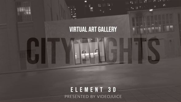 Virtual Art Gallery - City Nights alt