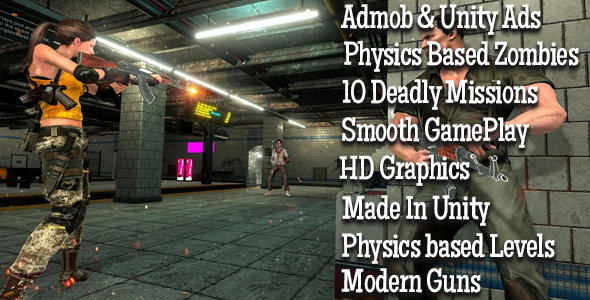 Dead Zombie Outbreak Offline FPS Shooting