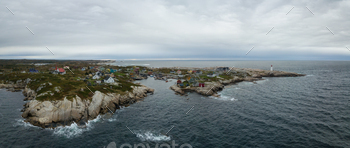  coast on the Atlantic Ocean. Taken in Peggy Cove, near Halifax, Nova Scotia, Canada.