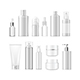 3d White Cosmetic Bottle Set. Vector - GraphicRiver Item for Sale