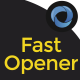 Fast Logo Opener l Minimal Logo Opener - VideoHive Item for Sale
