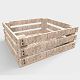 Wooden Pallet Crate - Realistic 3D Lowpoly Model - 3DOcean Item for Sale