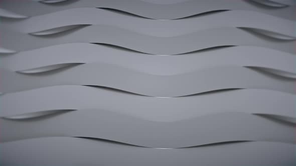Abstract 3D Wavy Lines
