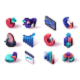 Marketing Realistic 3D Isometric Icons - GraphicRiver Item for Sale