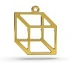 Necker cube pendant 3D print model - 3DOcean Item for Sale