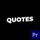 Quotes - VideoHive Item for Sale