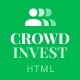CrowdInvest - Crowdfunding HTML Site Template - ThemeForest Item for Sale