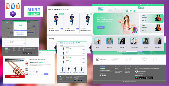 Codes: Bootstrap Bootstrap4 Ecommerce Html5 Sales Shopping Template