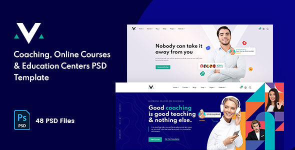 Mudarib - Coaching & Online Courses PSD Template