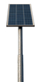 Isolated Solar Panel On A Pole - PhotoDune Item for Sale