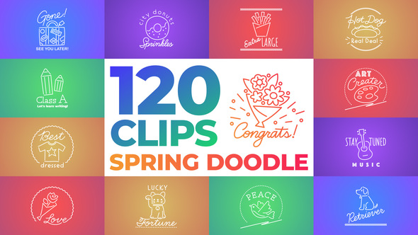 Spring Doodle Pack