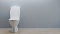 toilet bowl, copy space, 3d illustration - PhotoDune Item for Sale
