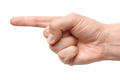 Hand gesture forefinger - PhotoDune Item for Sale