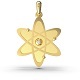 New atom with gem - 3DOcean Item for Sale