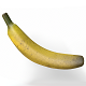 Banana - Realistic 3D Lowpoly Model - 3DOcean Item for Sale