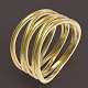 5 hoops ring 3D print model - 3DOcean Item for Sale