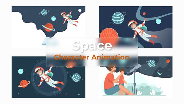 Space Animation Scene Pack