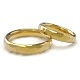 Beautiful nature wedding comfort rings 3D print model - 3DOcean Item for Sale