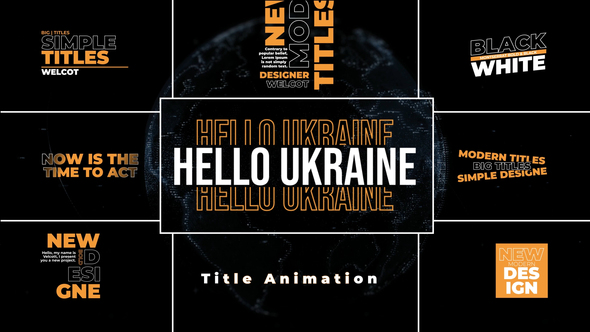 Big Titles | After Effects alt