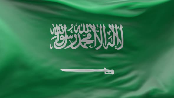 Saudi Arabia national flag background