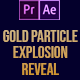 Gold Particle Logo Reveal Mogrt - VideoHive Item for Sale