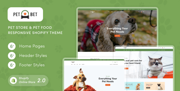 [Download] PetBest – Pet Store & Pet Food Responsive Shopify Theme