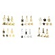 Chess pendants and earrings set 3D print model - 3DOcean Item for Sale