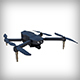 black drone 3D model - 3DOcean Item for Sale