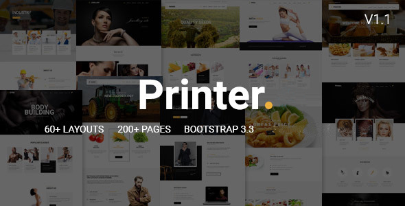 Printer – Responsive Multi-Purpose Drupal Theme