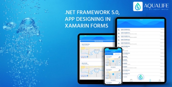 AquaLife-Xamarin Mobile Application