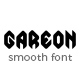 Gareon Smooth font - GraphicRiver Item for Sale