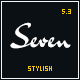 Seven - Stylish WordPress Theme - ThemeForest Item for Sale