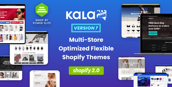 Kala | Customizable Shopify OS 2.0 Theme - Flexible Sections Builder Mobile Optimized